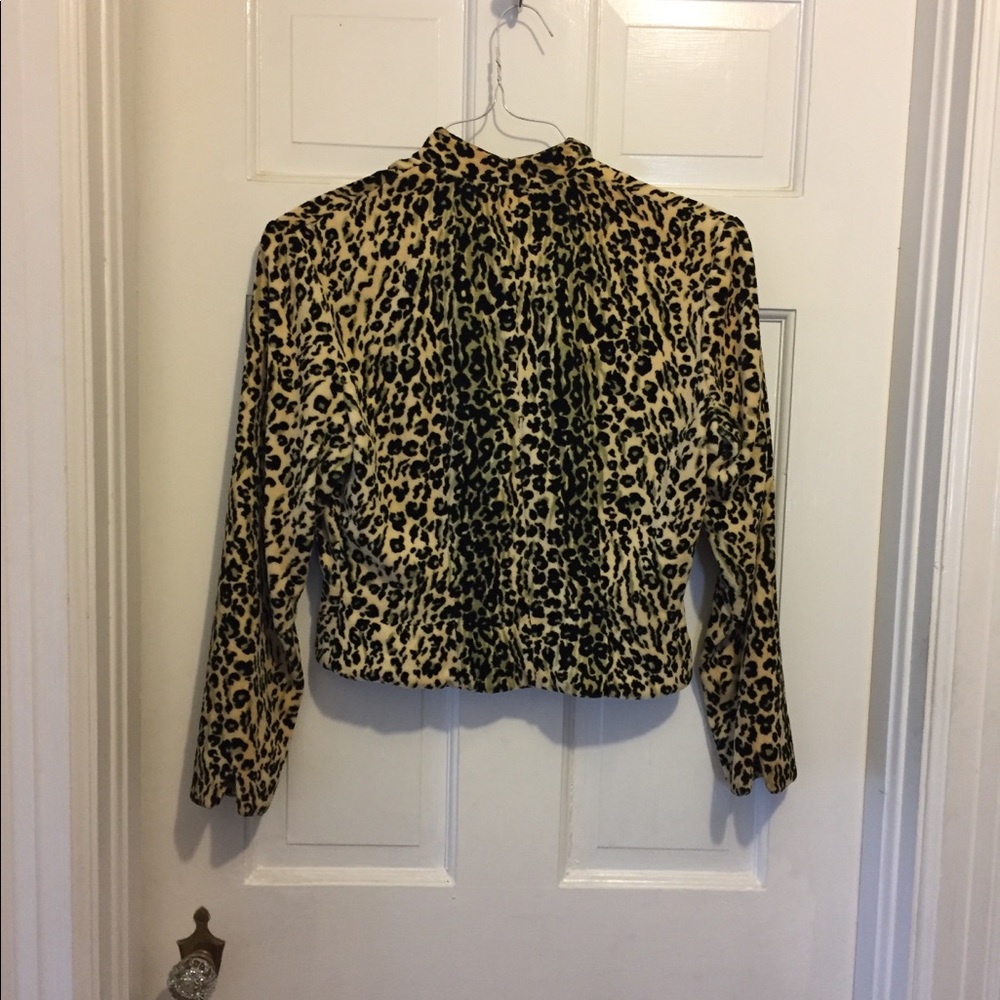 Vintage Leopard Jacket. Absolutely Adorable! - Picture 3 of 3